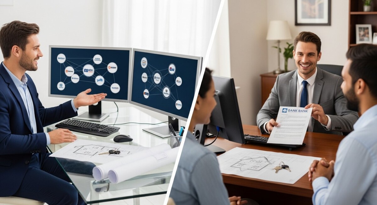 mortgage broker vs bank mortgage lender