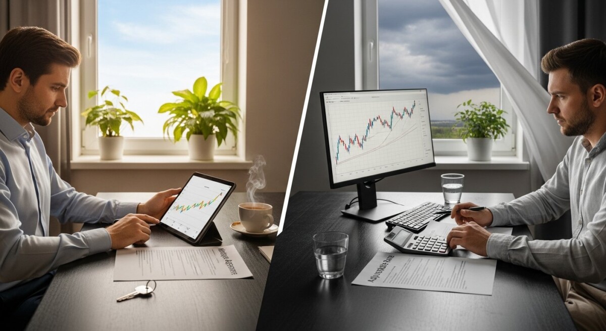 difference between fixed and adjustable mortgage