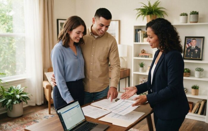 can spouses use VA loans