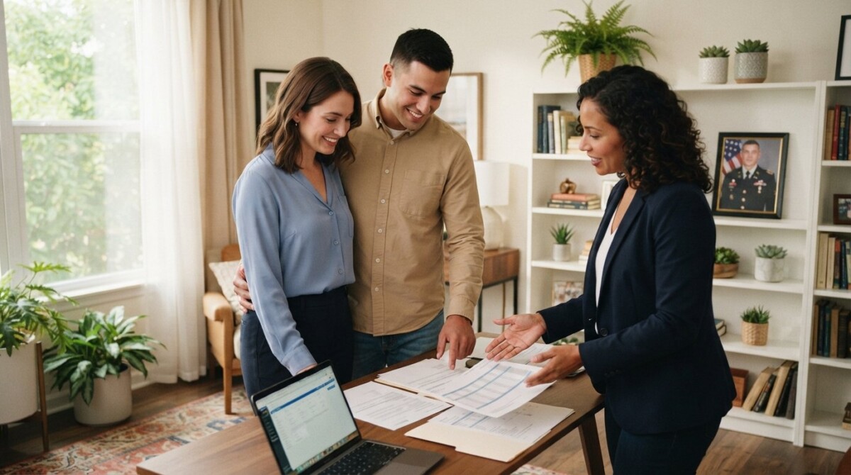 can spouses use VA loans