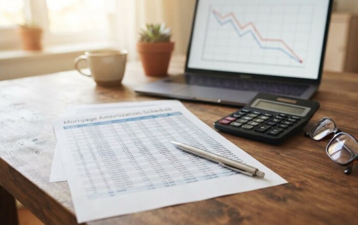 mortgage repayment schedule example